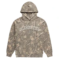 Men's Uscape Apparel  Camo Oklahoma State Cowboys Back Bay Fleece Hoodie