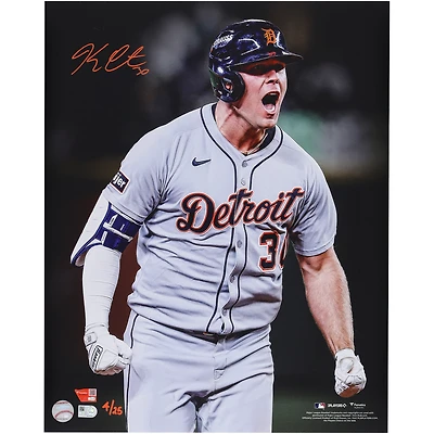 Kerry Carpenter Detroit Tigers Autographed 16" x 20" Unleashed Photograph - Limited Edition of 25