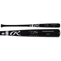 Tarik Skubal Detroit Tigers Autographed Rawlings Black Big Stick Bat with "25 AL Cy Young" Inscription