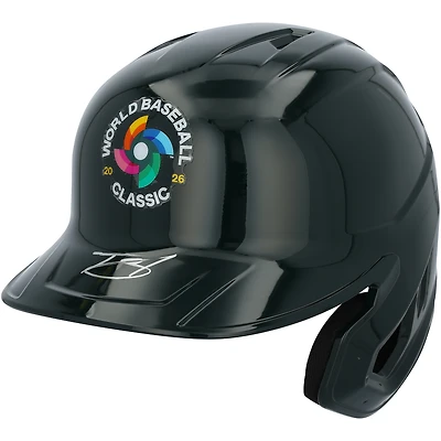 Tarik Skubal USA Baseball Autographed 2026 World Baseball Classic Logo Replica Batting Helmet