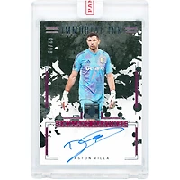 Emiliano Martínez Aston Villa Autographed 2024-25 Panini Impeccable Immortal Ink #IMM-EM #62/99 Card