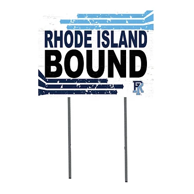 Jardine Rhode Island Rams 18" x 24" Team Bound Yard Sign
