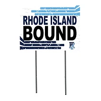 Jardine Rhode Island Rams 18" x 24" Team Bound Yard Sign
