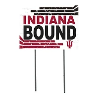 Jardine Indiana Hoosiers 18" x 24" Team Bound Yard Sign