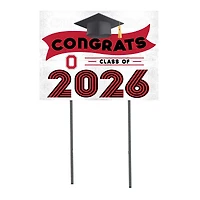 Jardine Ohio State Buckeyes 18" x 24" Class of Yard Sign
