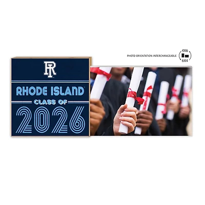 Jardine Rhode Island Rams 5" x 10.5" Class Of Floating Frame