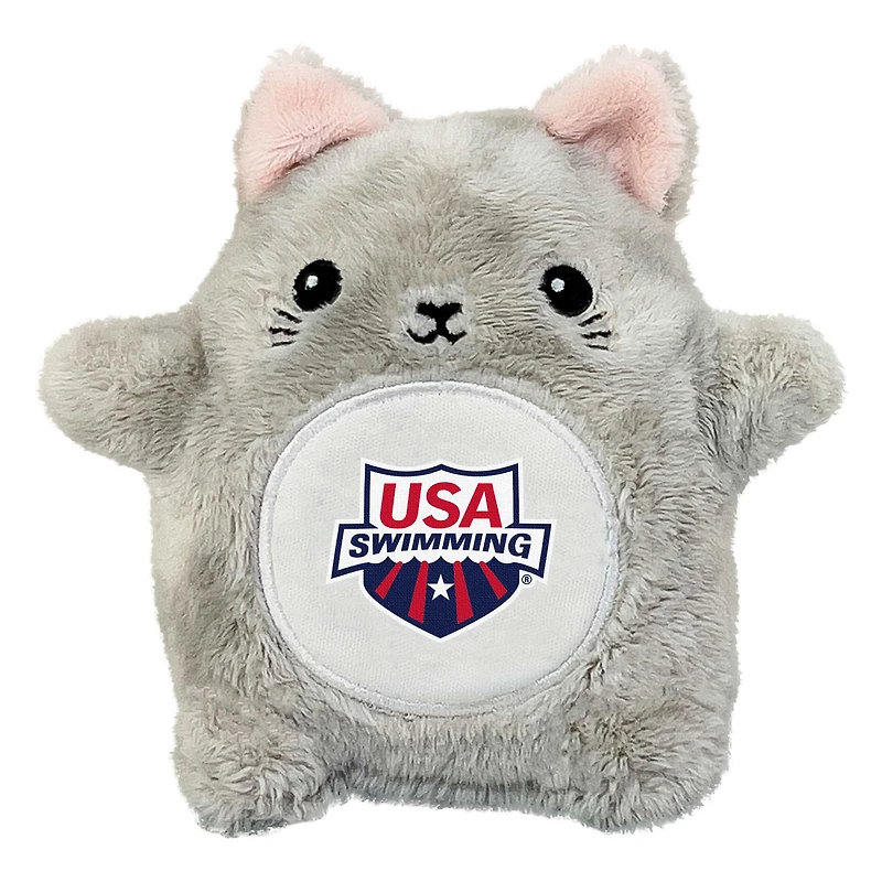 USA Swimming 4.5" Cat Fan-Cakes Plush Toy
