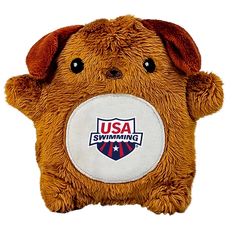 USA Swimming 4.5" Dog Fan-Cakes Plush Toy