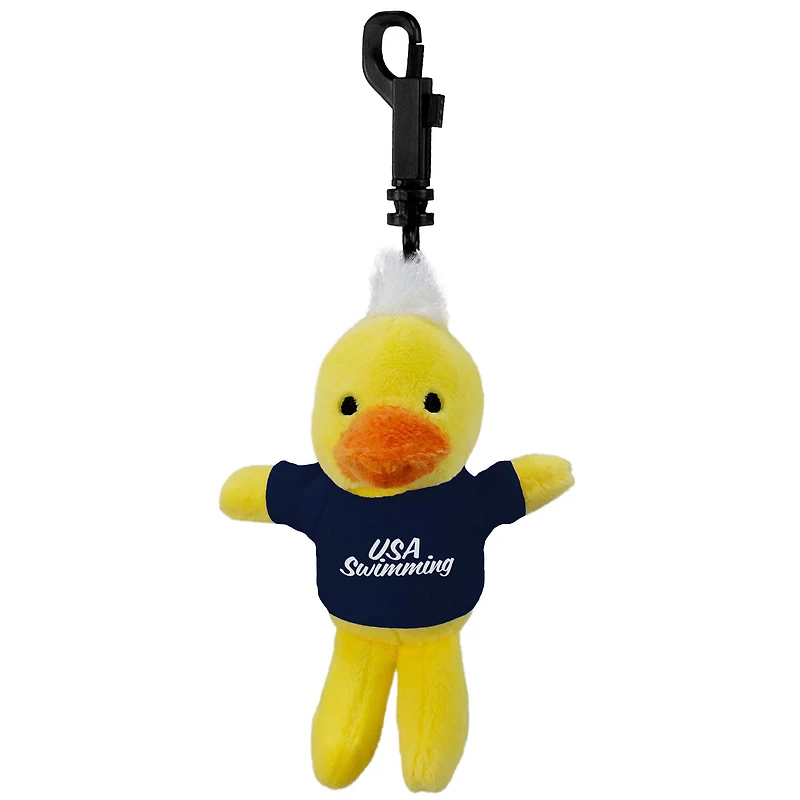 USA Swimming 4.5" Duck Plush Toy Keychain
