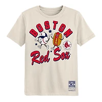 Preschool Mitchell & Ness  Natural Boston Red Sox Snack T-Shirt