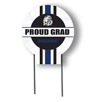 Jardine Drake Bulldogs 20" x 20" Proud Grad Circle Yard Sign with Stakes