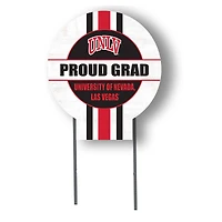 Jardine UNLV Rebels 20" x 20" Proud Grad Circle Yard Sign with Stakes