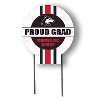 Jardine Northern Illinois Huskies 20" x 20" Proud Grad Circle Yard Sign with Stakes