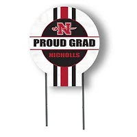 Jardine Nicholls State Colonels 20" x 20" Proud Grad Circle Yard Sign with Stakes