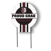 Jardine Alabama A&M Bulldogs 20" x 20" Proud Grad Circle Yard Sign with Stakes