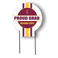 Jardine Arizona State Sun Devils 20" x 20" Proud Grad Circle Yard Sign with Stakes