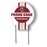 Jardine Boston College Eagles 20" x 20" Proud Grad Circle Yard Sign with Stakes