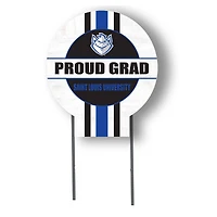 Jardine Saint Louis Billikens 20" x 20" Proud Grad Circle Yard Sign with Stakes