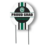 Jardine Northwest Missouri State Bearcats 20" x 20" Proud Grad Circle Yard Sign with Stakes