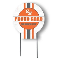 Jardine Sam Houston State Bearkats 20" x 20" Proud Grad Circle Yard Sign with Stakes