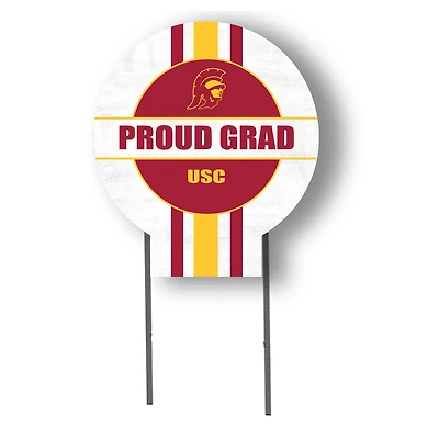 Jardine USC Trojans 20" x 20" Proud Grad Circle Yard Sign with Stakes
