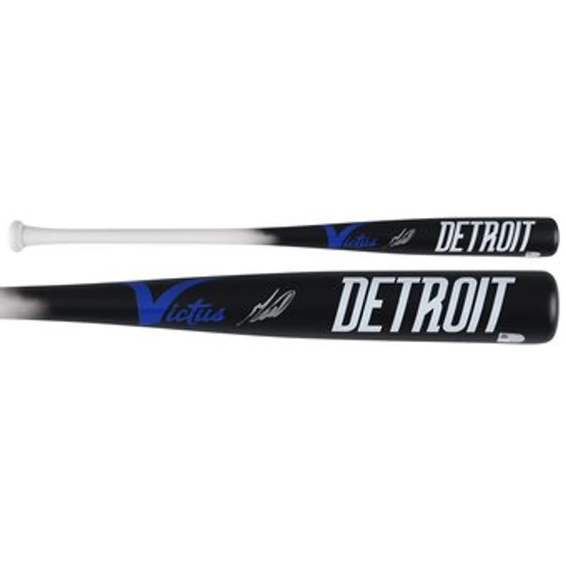 Max Clark Detroit Tigers Autographed Victus City Connect Bat