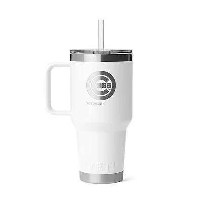 YETI Chicago Cubs 35oz. Rambler 2.0 Straw Mug