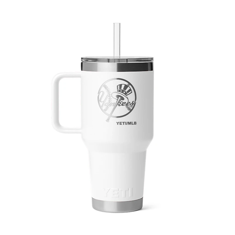 YETI New York Yankees 35oz. Rambler 2.0 Straw Mug