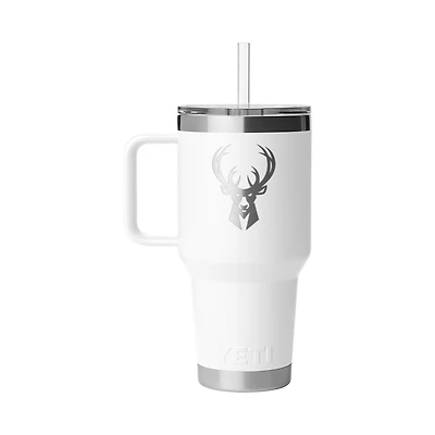 YETI Milwaukee Bucks 35oz. Rambler 2.0 Straw Mug