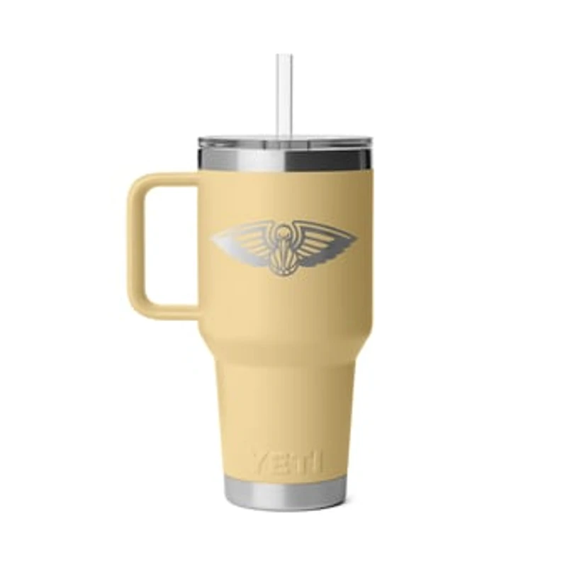 YETI New Orleans Pelicans 35oz. Rambler 2.0 Straw Mug