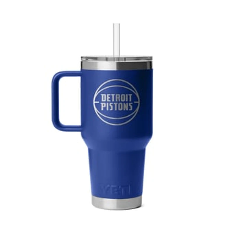 YETI Detroit Pistons 35oz. Rambler 2.0 Straw Mug