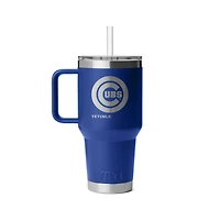 YETI Chicago Cubs 35oz. Rambler 2.0 Straw Mug