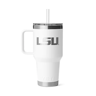 YETI LSU Tigers 35oz. Rambler 2.0 Straw Mug