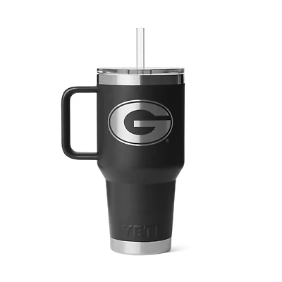 YETI Georgia Bulldogs 35oz. Rambler 2.0 Straw Mug