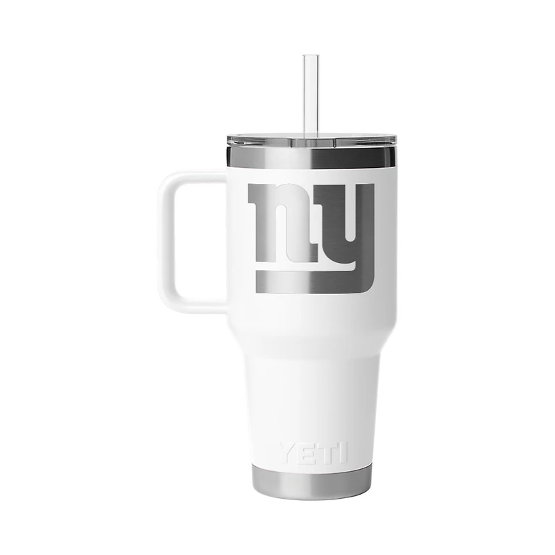 YETI New York Giants 35oz. Rambler 2.0 Straw Mug