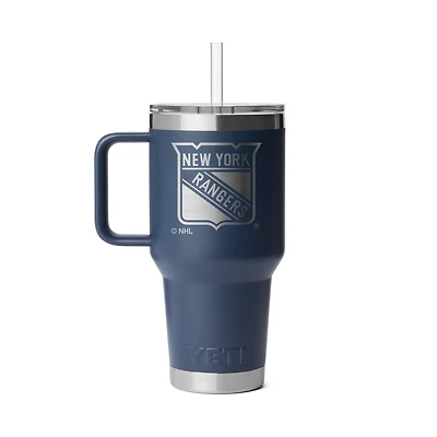 YETI New York Rangers 35oz. Rambler 2.0 Straw Mug