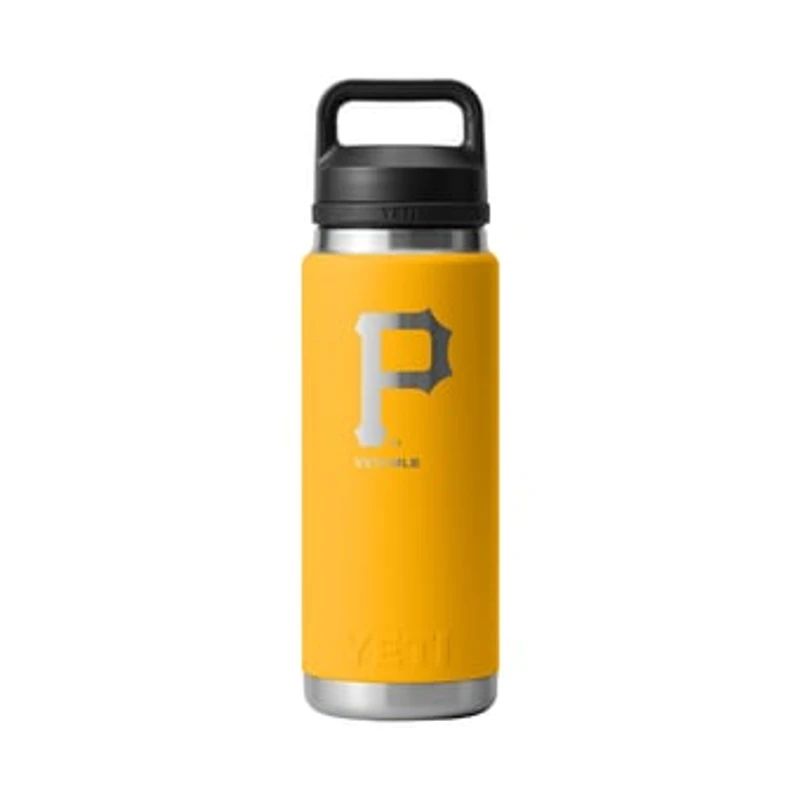 YETI Pittsburgh Pirates 26oz. Rambler Chug Water Bottle