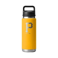 YETI Pittsburgh Pirates 26oz. Rambler Chug Water Bottle