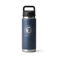 YETI Texas Rangers 26oz. Rambler Chug Water Bottle