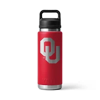 YETI Oklahoma Sooners 26oz. Rambler Chug Water Bottle