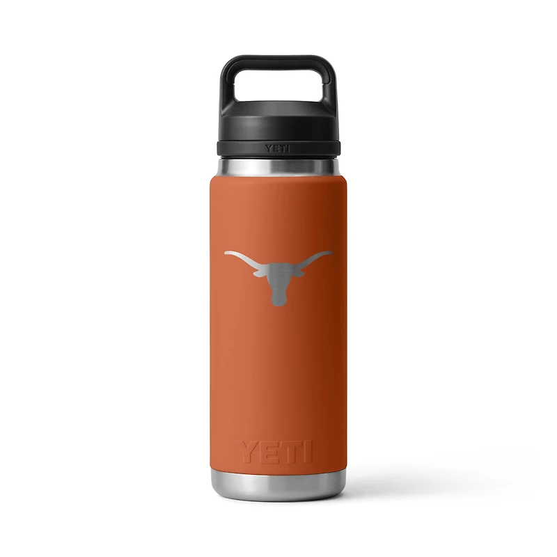 YETI Texas Longhorns 26oz. Rambler Chug Water Bottle