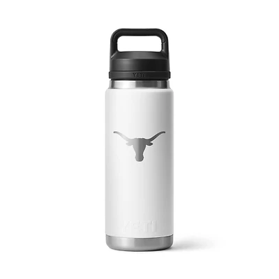 YETI Texas Longhorns 26oz. Rambler Chug Water Bottle
