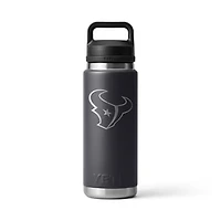 YETI Houston Texans 26oz. Rambler Chug Water Bottle