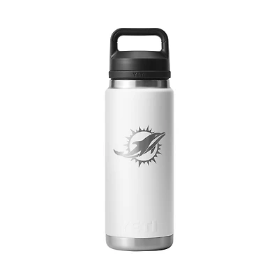 YETI Miami Dolphins 26oz. Rambler Chug Water Bottle