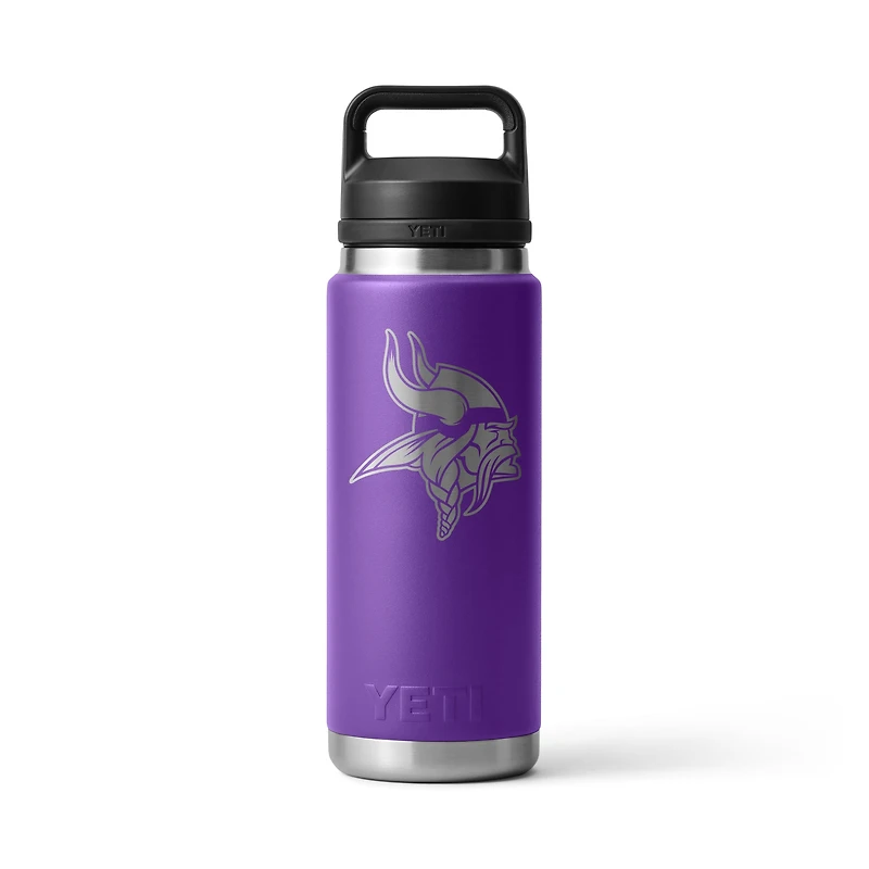 YETI Minnesota Vikings 26oz. Rambler Chug Water Bottle