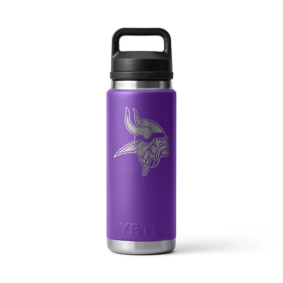YETI Minnesota Vikings 26oz. Rambler Chug Water Bottle