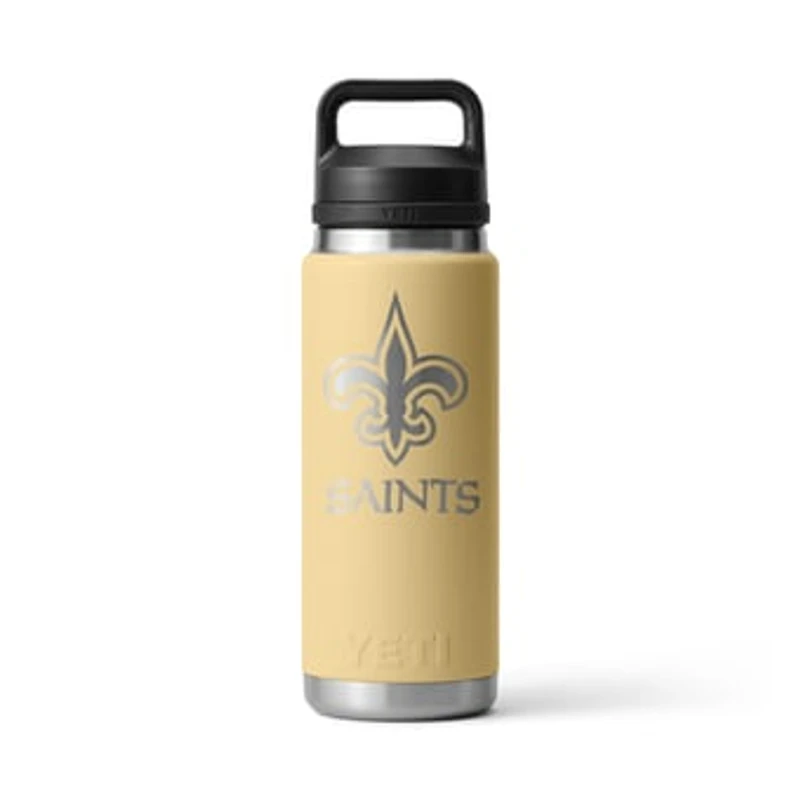 YETI New Orleans Saints 26oz. Rambler Chug Water Bottle