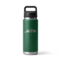 YETI New York Jets 26oz. Rambler Chug Water Bottle