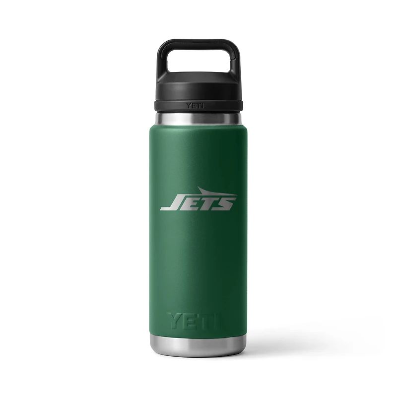 YETI New York Jets 26oz. Rambler Chug Water Bottle