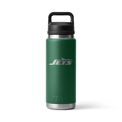 YETI New York Jets 26oz. Rambler Chug Water Bottle